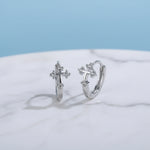 Boucles d'oreilles croix enfant - Vignette | Vera Croix