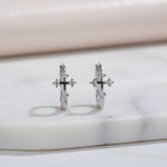 Boucles d'oreilles croix enfant - Vignette | Vera Croix
