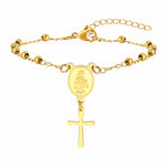 Bracelet avec croix de jesus - Vignette | Vera Croix