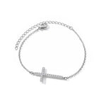 Bracelet croix horizontale - Vignette | Vera Croix