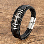 Bracelet homme croix catholique - Vignette | Vera Croix