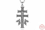 Croix de Lorraine pendentif (inspiration) - Vignette | Vera Croix