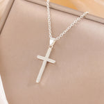 Pendentif croix argent femme - Vignette | Vera Croix