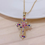 Pendentif croix diamant - Vignette | Vera Croix