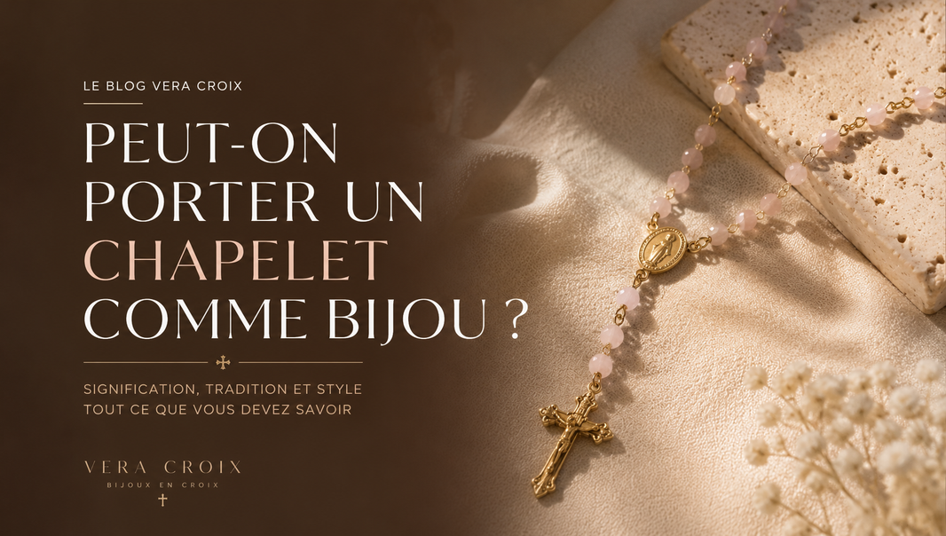 Peut-on porter un chapelet comme bijou ?