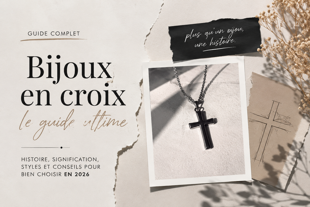 Bijoux en croix : le guide complet pour comprendre leur signification et bien les choisir en 2026