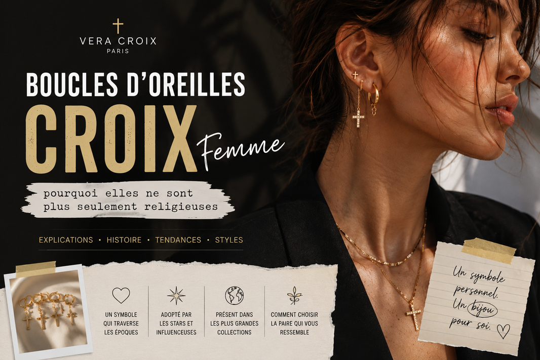 Pourquoi les boucles d’oreilles en croix ne sont plus seulement un symbole religieux