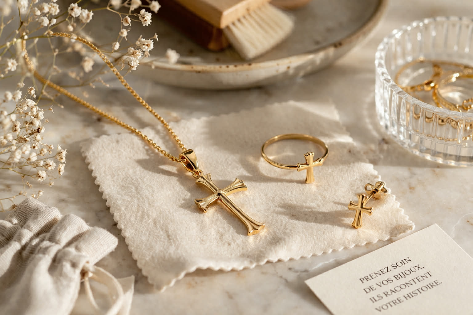 Comment éviter que ses  bijoux en croix ternissent?