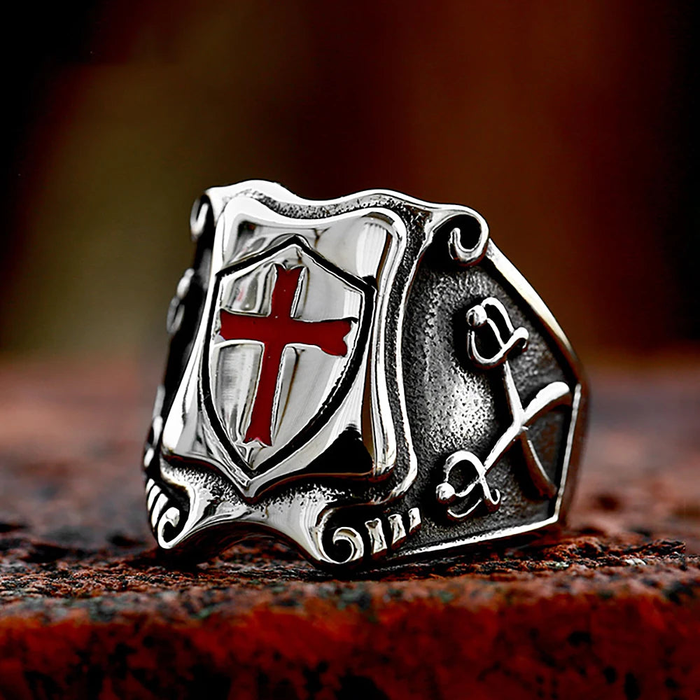 A FAIRE !!! Bague avec croix de saint pierre