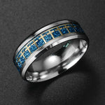 Bague anneau croix serties - Vignette | Vera Croix