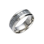 Bague anneau croix serties - Vignette | Vera Croix