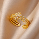 Bague croix chrétienne - Vignette | Vera Croix