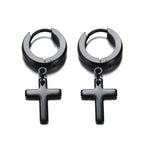 Boucle d'oreille croix neymar - Vignette | Vera Croix