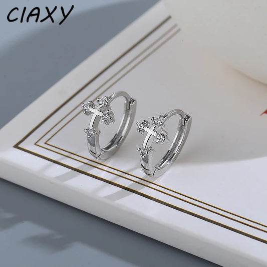 Boucle d oreille croix pour enfant