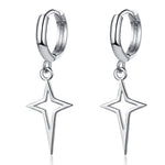 Boucle d'oreilles croix argent - Vignette | Vera Croix