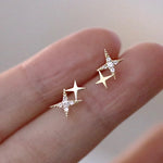 Boucles d'oreilles croix femme - Vignette | Vera Croix