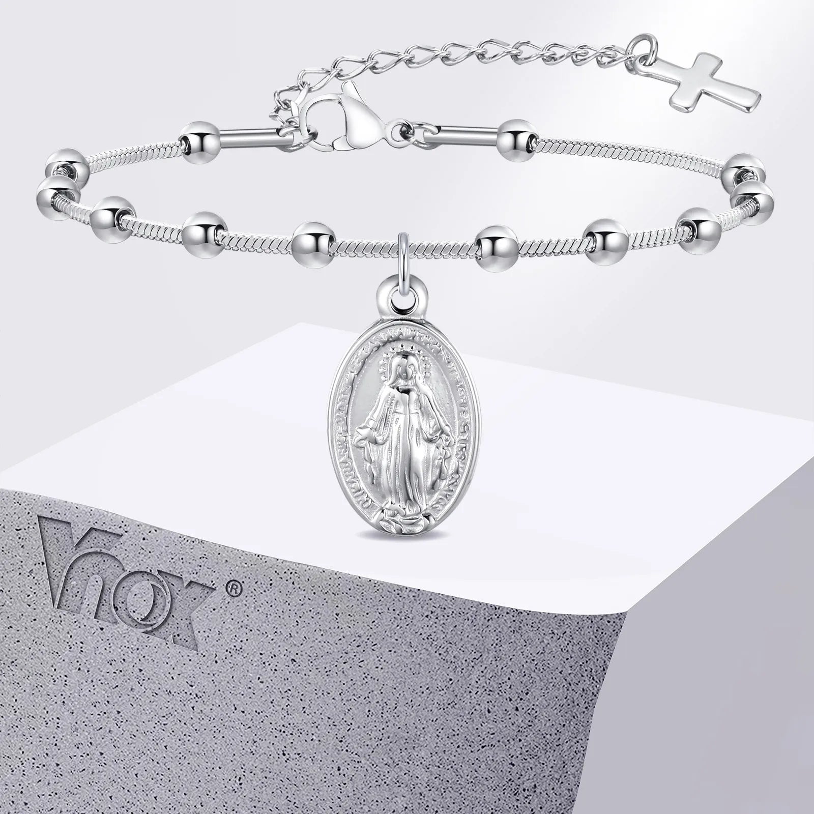 Bracelet - argent croix