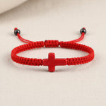 Bracelet cordon croix - Vignette | Vera Croix
