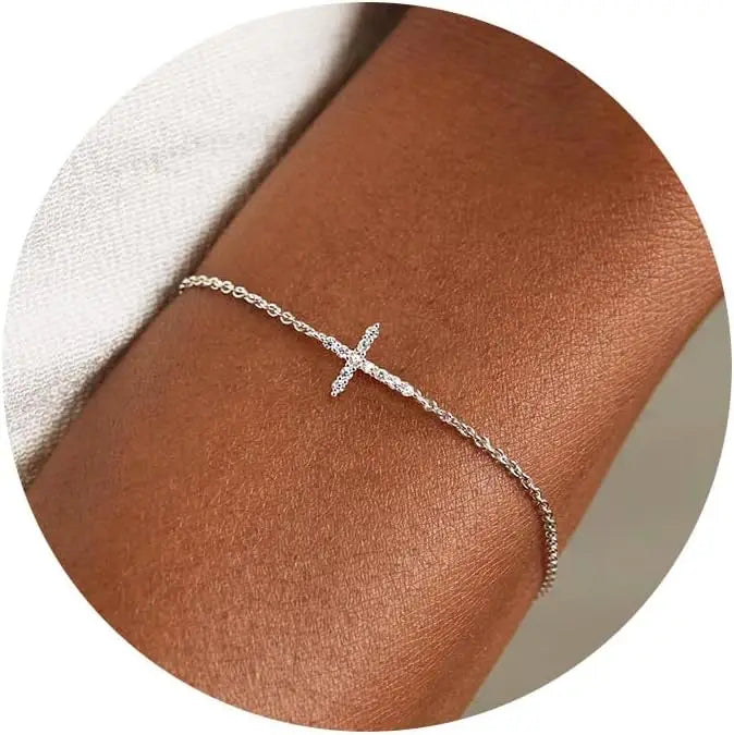 Bracelet croix femme 