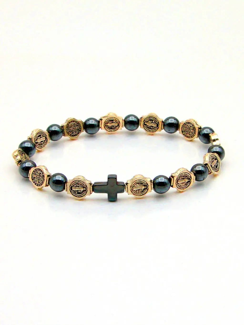 Bracelet croix perle