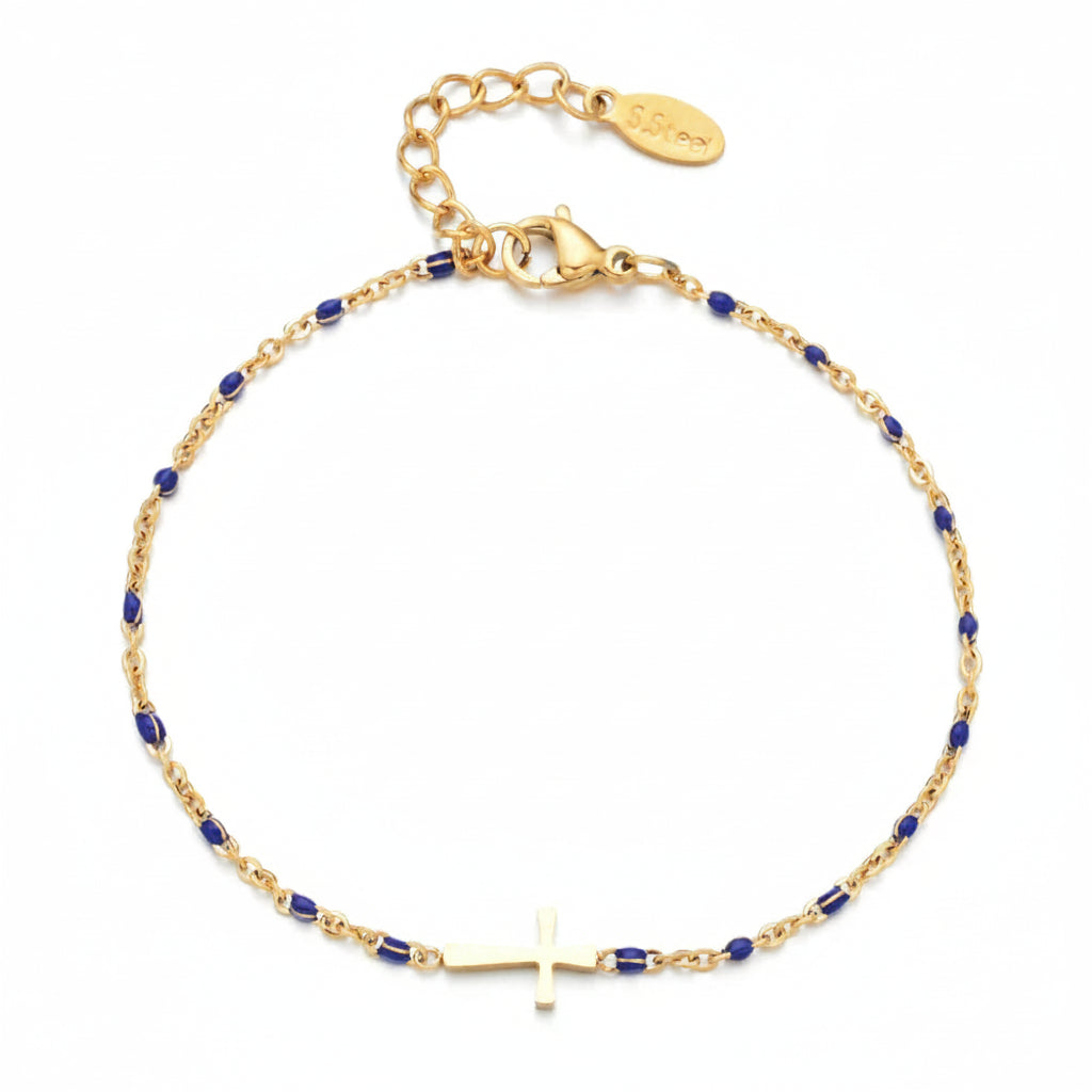 Bracelet en croix