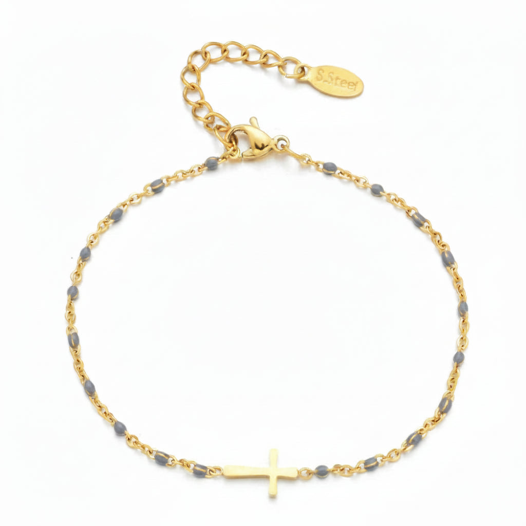 Bracelet en croix
