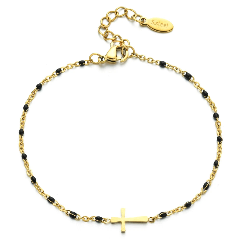 Bracelet en croix