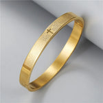 Bracelet jonc croix - Vignette | Vera Croix