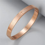 Bracelet jonc croix - Vignette | Vera Croix