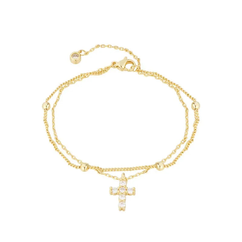Bracelet petite croix