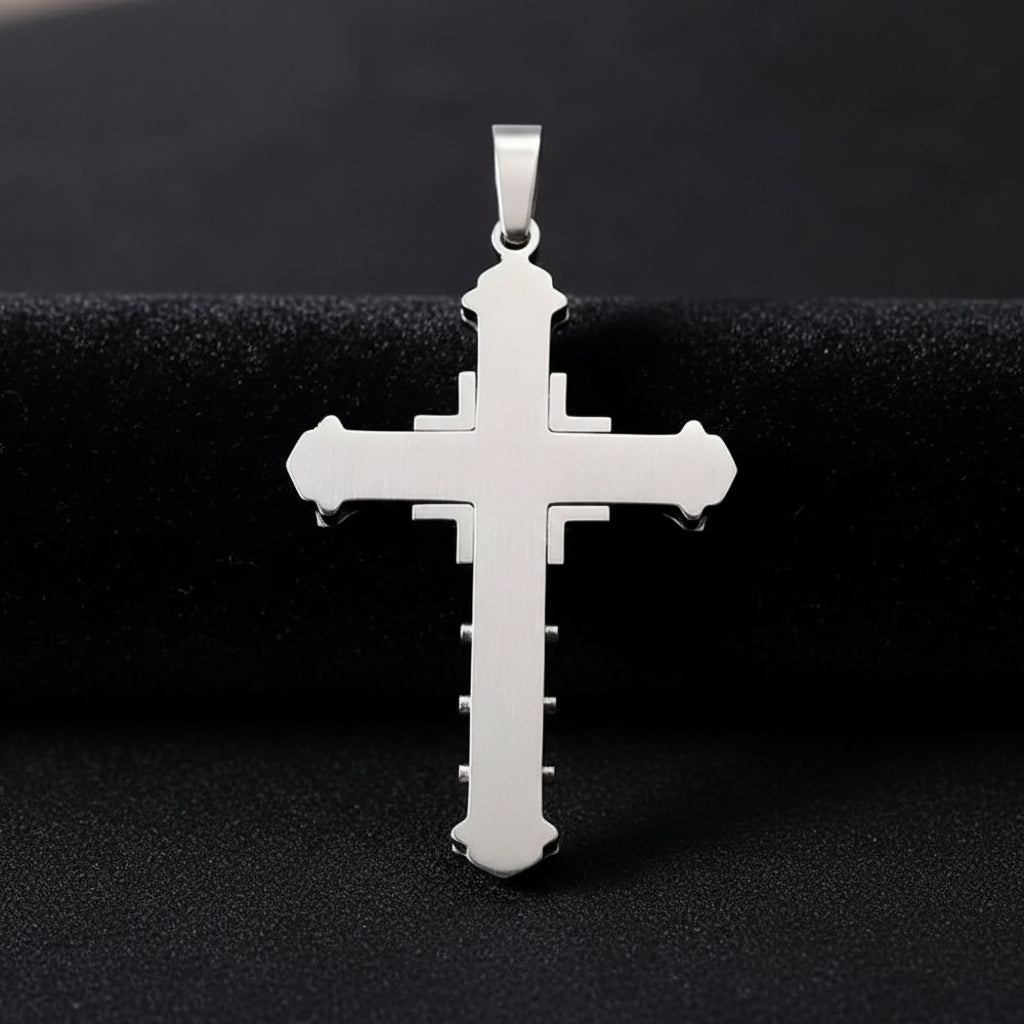 Chaîne croix homme