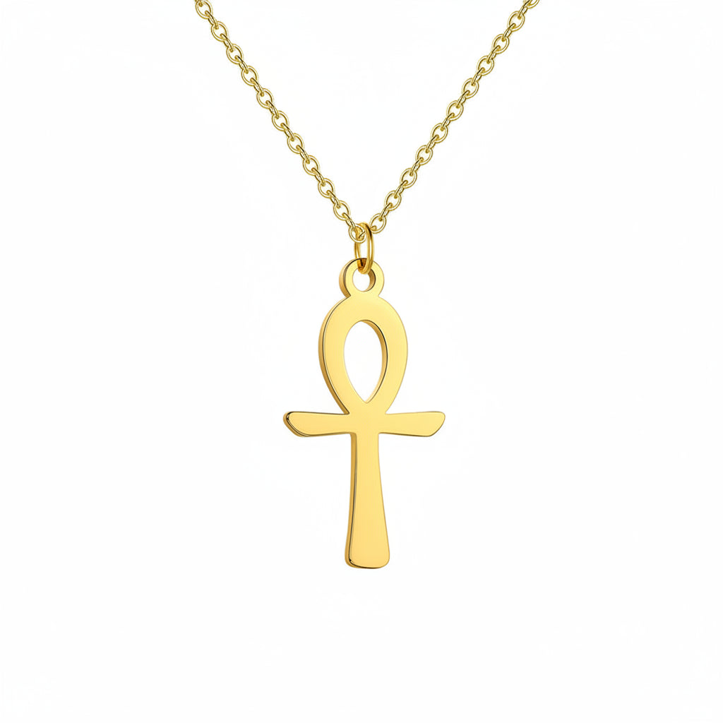 Collier avec croix égyptienne