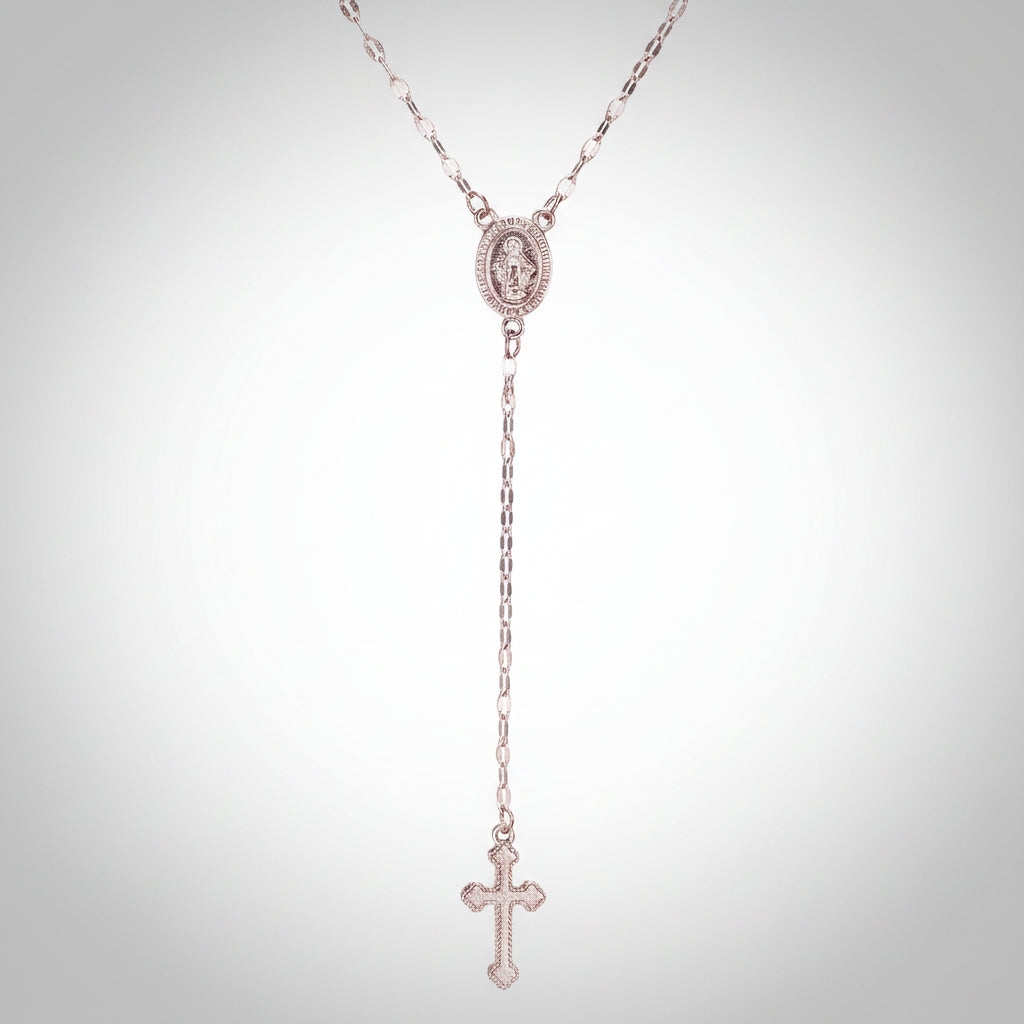 Collier cravate croix