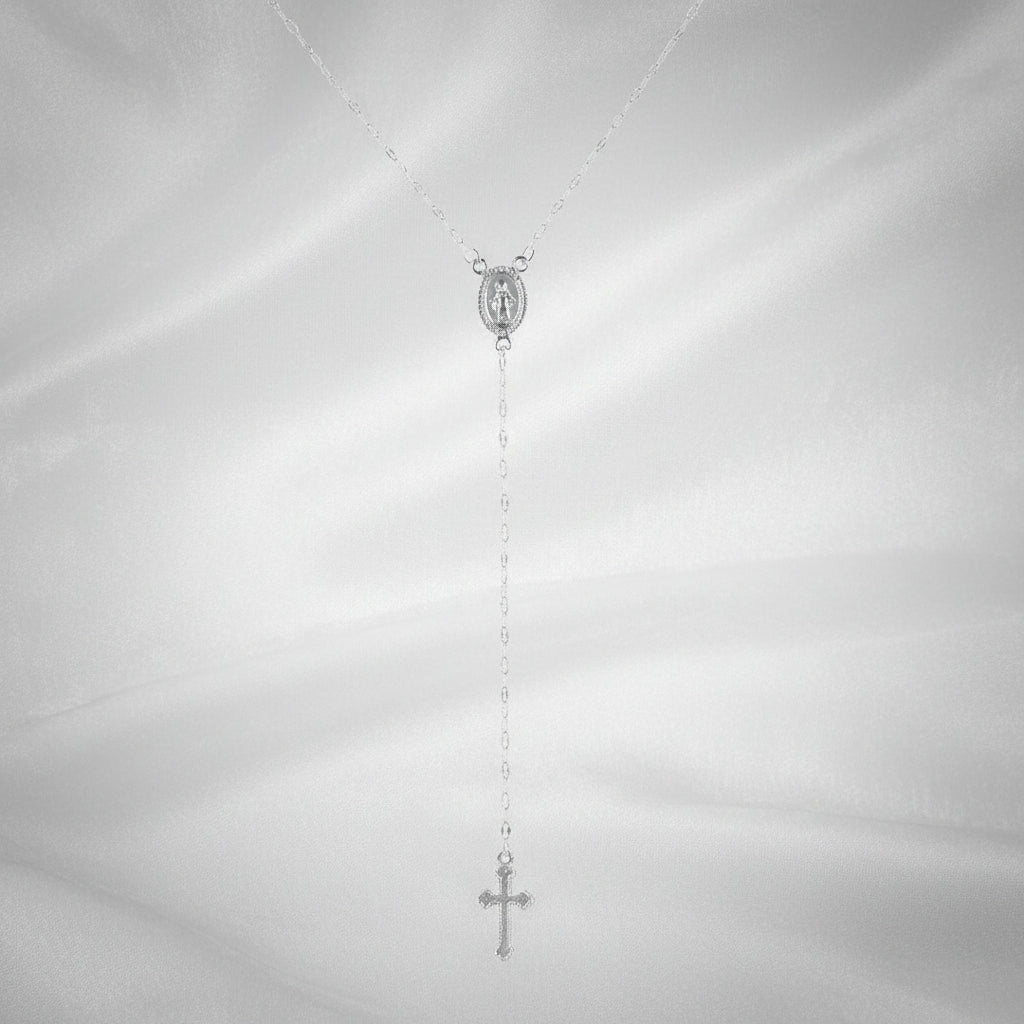 Collier cravate croix