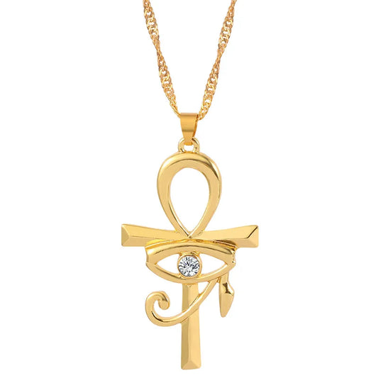 Collier croix ankh