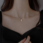 Collier croix argent femme - Vignette | Vera Croix