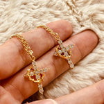 Collier croix avec couronne - Vignette | Vera Croix