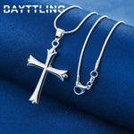 Collier croix homme argent - Vignette | Vera Croix