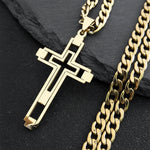 Collier croix long - Vignette | Vera Croix
