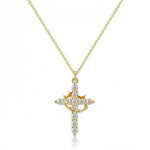 Collier croix rose - Vignette | Vera Croix