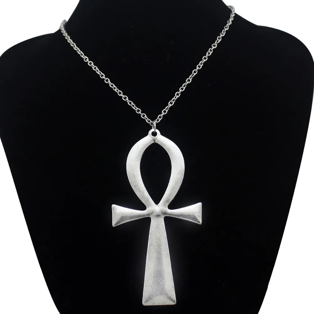 Collier grande croix de vie