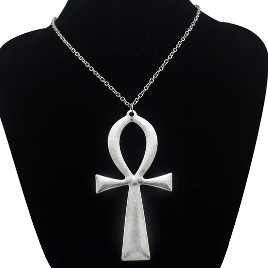 Collier grande croix de vie