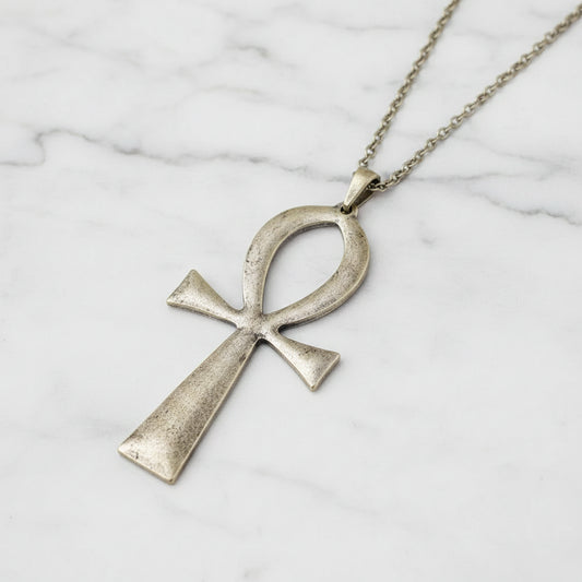 Collier grande croix de vie