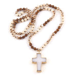 Croix nacre pendentif - Vignette | Vera Croix