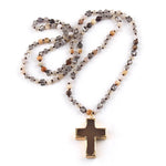 Croix nacre pendentif - Vignette | Vera Croix