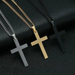 Pendentif croix acier inoxydable - Vignette | Vera Croix