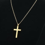 Pendentif croix acier inoxydable - Vignette | Vera Croix
