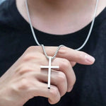 Pendentif croix argent - Vignette | Vera Croix