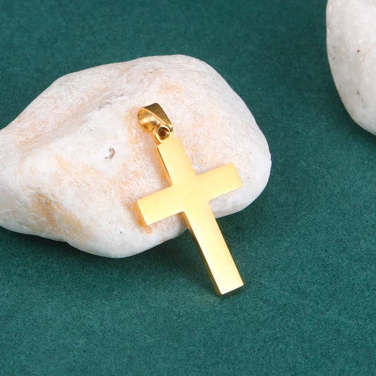 Pendentif croix homme