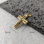 Pendentif en or croix - Vignette | Vera Croix